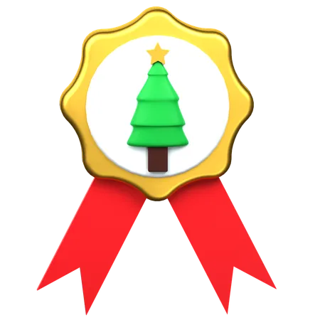 Insigne de Noël  3D Icon