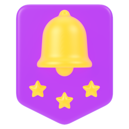 Insigne de notification  3D Icon