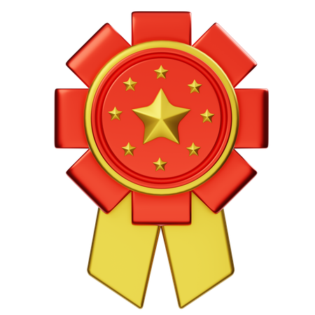 Insigne de récompense  3D Icon