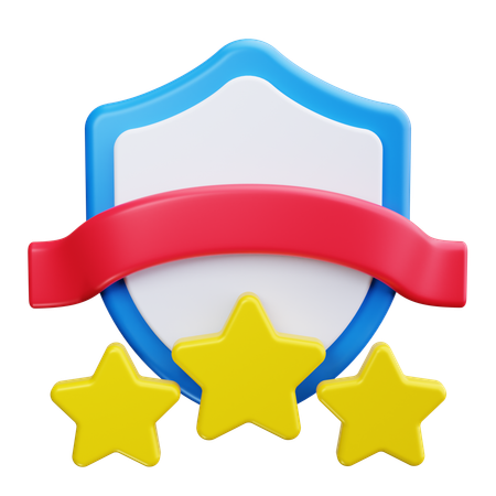 Insigne de sécurité  3D Icon