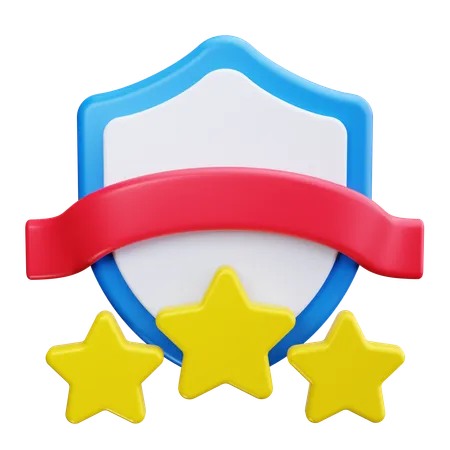 Insigne de sécurité  3D Icon