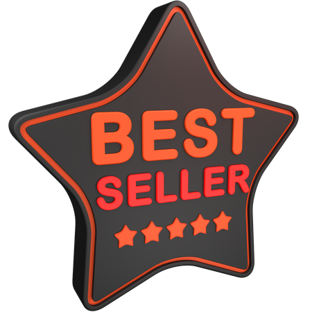 Badge du meilleur vendeur  3D Icon