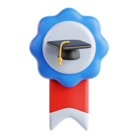 Badge d'enseignant  3D Icon