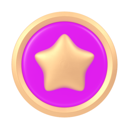 Insigne étoile  3D Icon