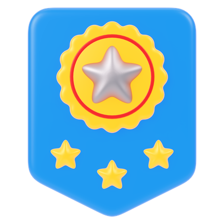 Insigne étoile  3D Icon