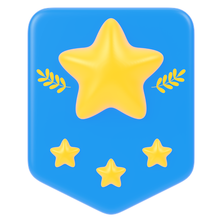 Insigne étoile  3D Icon