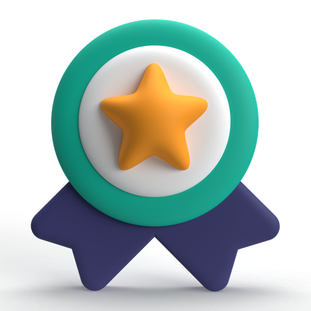 Badge préféré  3D Icon