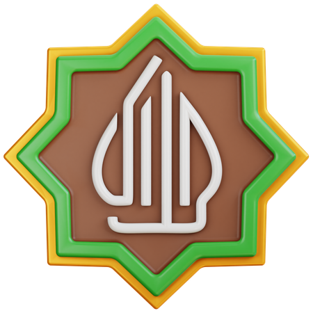 Insigne Halal  3D Icon