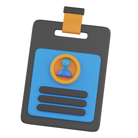 Identifiant du badge  3D Icon