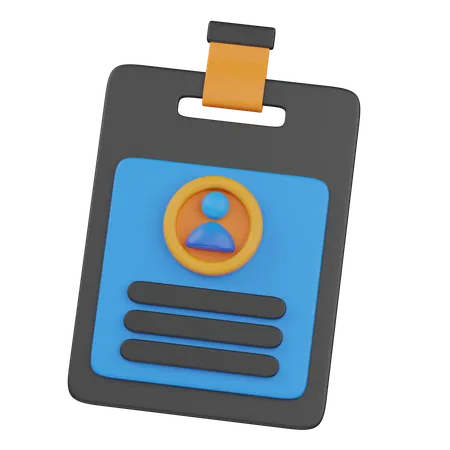 Identifiant du badge  3D Icon