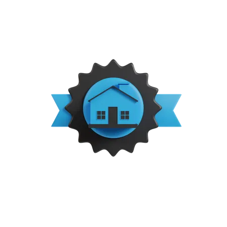 Insigne immobilier  3D Icon