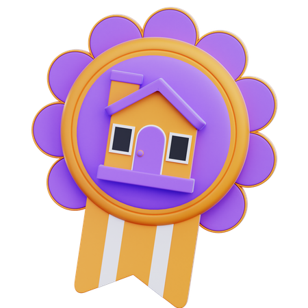 Insigne immobilier  3D Icon