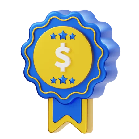 Insigne du meilleur prix  3D Icon