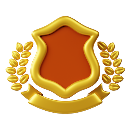 Badge of Valor  3D Icon