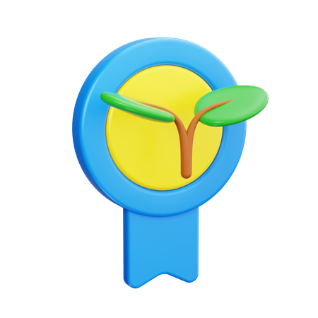 Insigne de plante  3D Icon