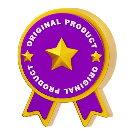 Badge produit original  3D Icon