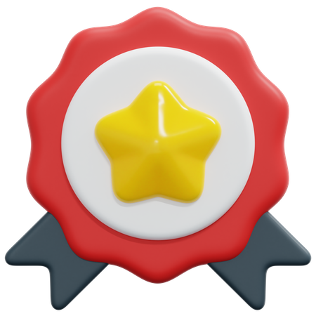 Insigne de qualité  3D Icon