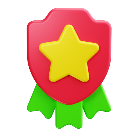 Badge Ribbon  3D Icon