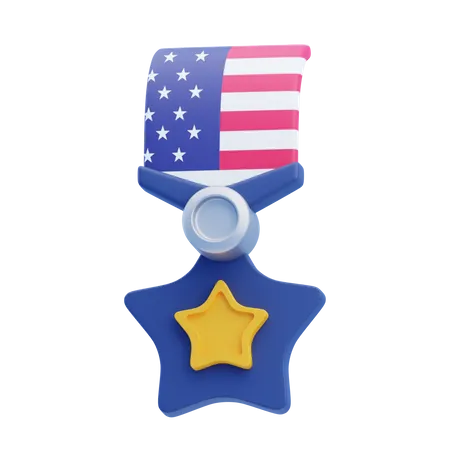 Badge de Sheriff  3D Icon