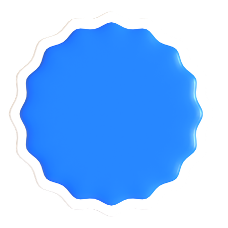 Badge Sticker  3D Icon