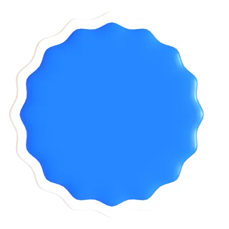 Badge Sticker  3D Icon