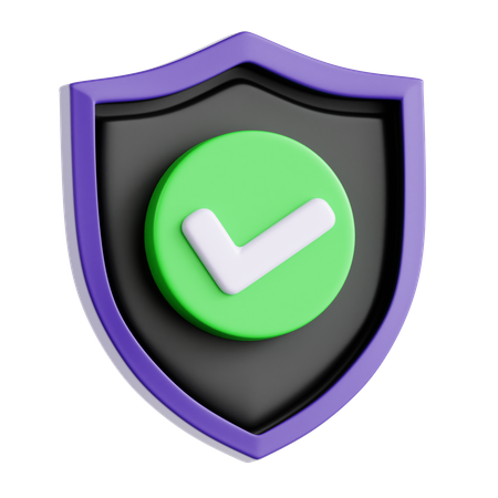 Badge vérifié  3D Icon