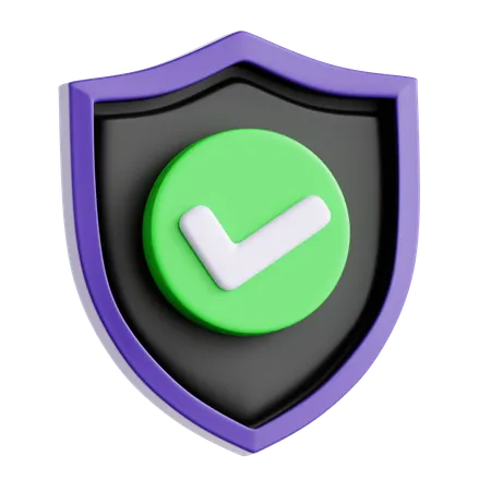 Badge vérifié  3D Icon