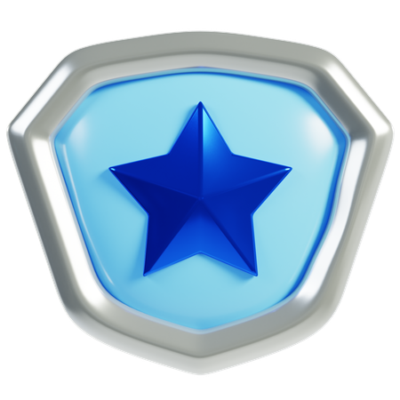 Insignes de rang Argent  3D Icon