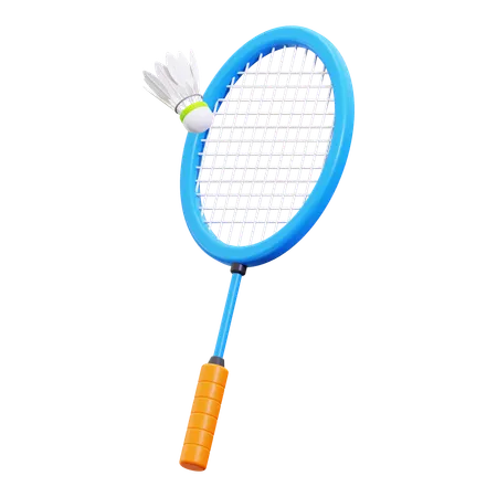 Bádminton  3D Icon