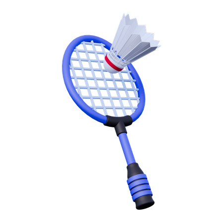 Badminton  3D Icon