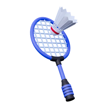 Badminton  3D Icon