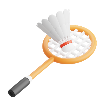 Badminton  3D Icon