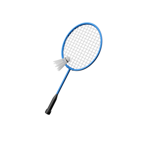 Badminton  3D Icon