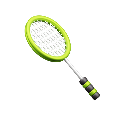 Bádminton  3D Icon