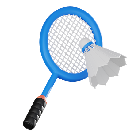 Badminton  3D Icon