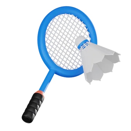 Badminton  3D Icon