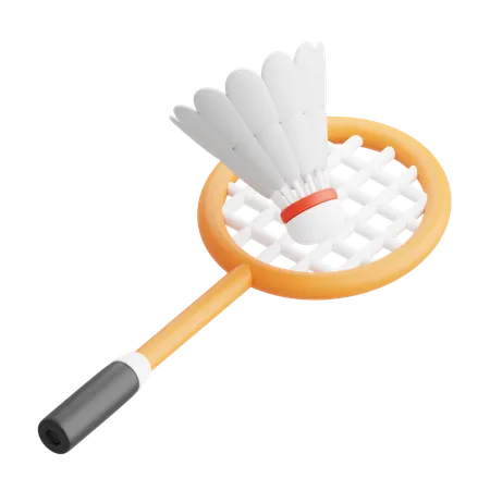 Badminton  3D Icon