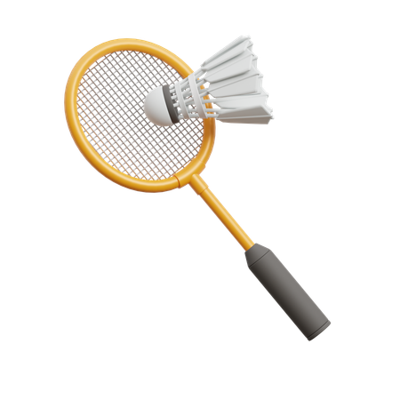 Badminton  3D Icon