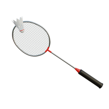 Badminton  3D Icon