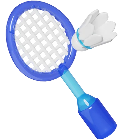 Badminton  3D Icon