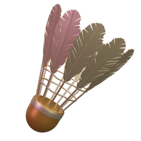 Badminton  3D Icon