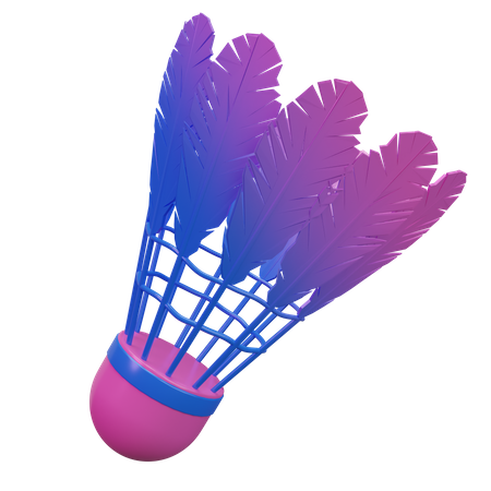 Badminton  3D Icon