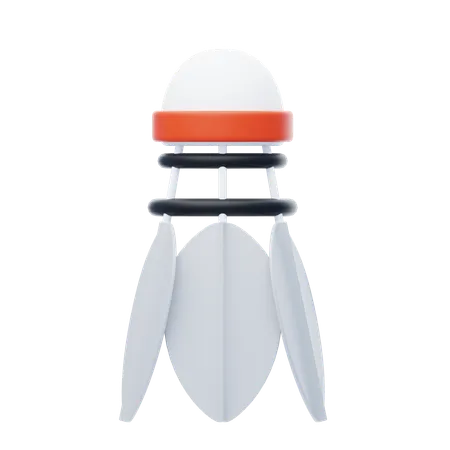 Badminton  3D Icon