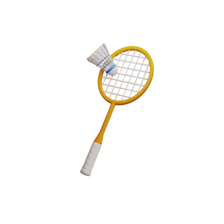 Badminton  3D Icon