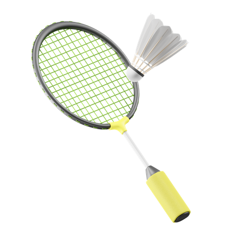 Badminton  3D Icon