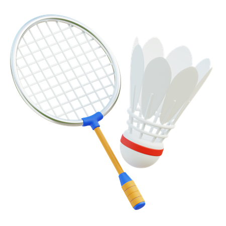 Badminton  3D Icon