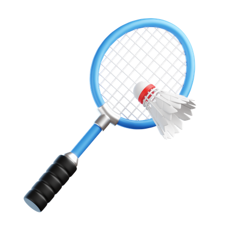 Badminton  3D Icon