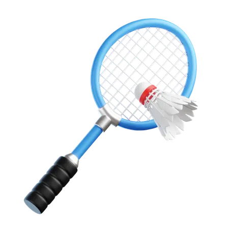 Badminton  3D Icon