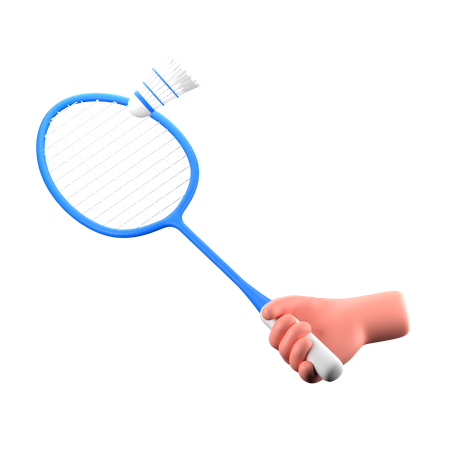 Badminton  3D Icon