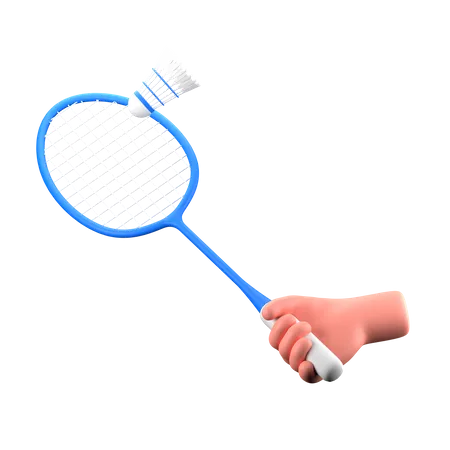 Badminton  3D Icon